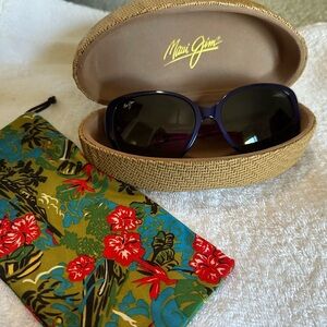 Maui Jim Purple Ombré Sunglasses Polarized
